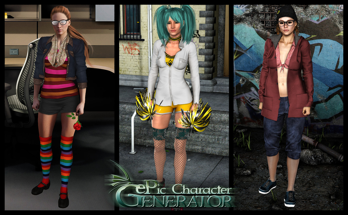 ePic Character Generator - Season #2: Female Modern #2