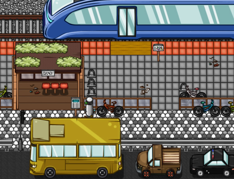 RPG Maker MV - Futuristic Vehicles