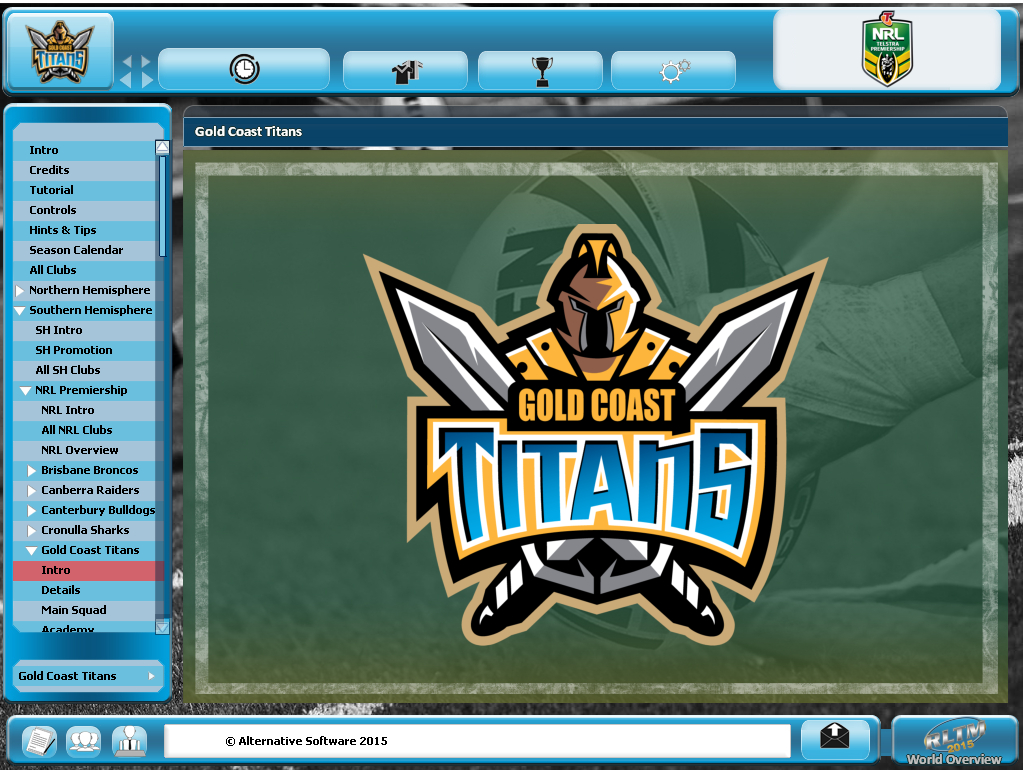 Rugby League Team Manager 2015