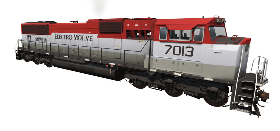 Trainz 2022 DLC - EMD SD70M Demonstrator 2