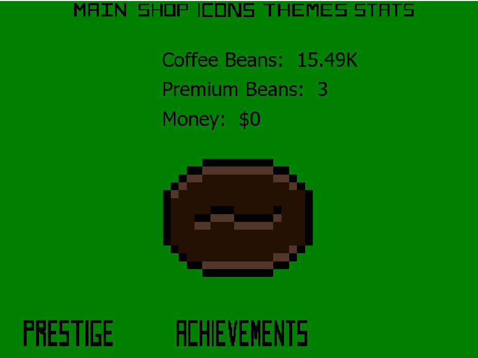 Clickable Coffee Shop - Color Themes