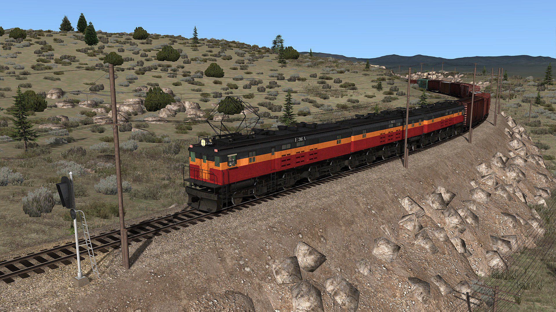 Train Simulator: Pipestone Pass: Three Forks - Butte