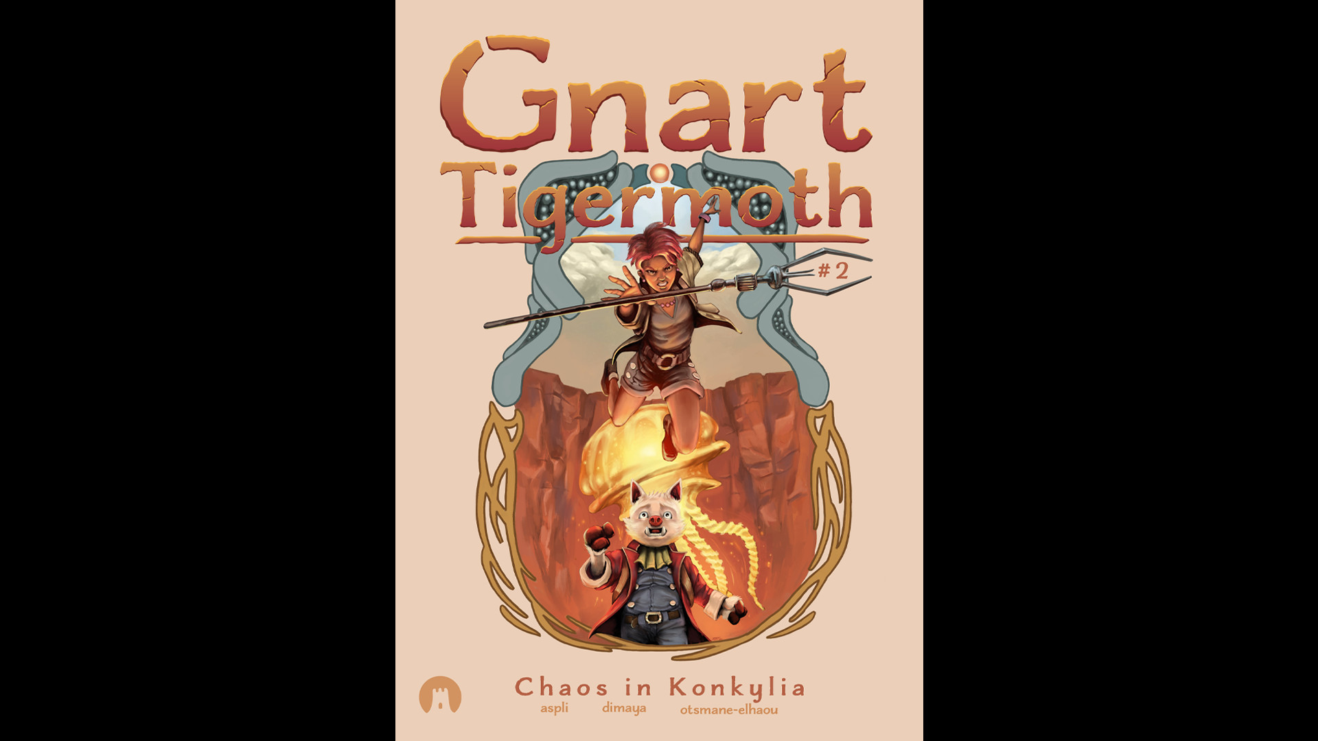 EARTHLOCK Comic Book #3: Gnart Tigermoth: Chaos in Konkylia