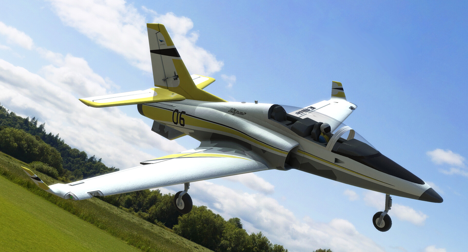 RealFlight Evolution - E-flite Viper 64mm EDF