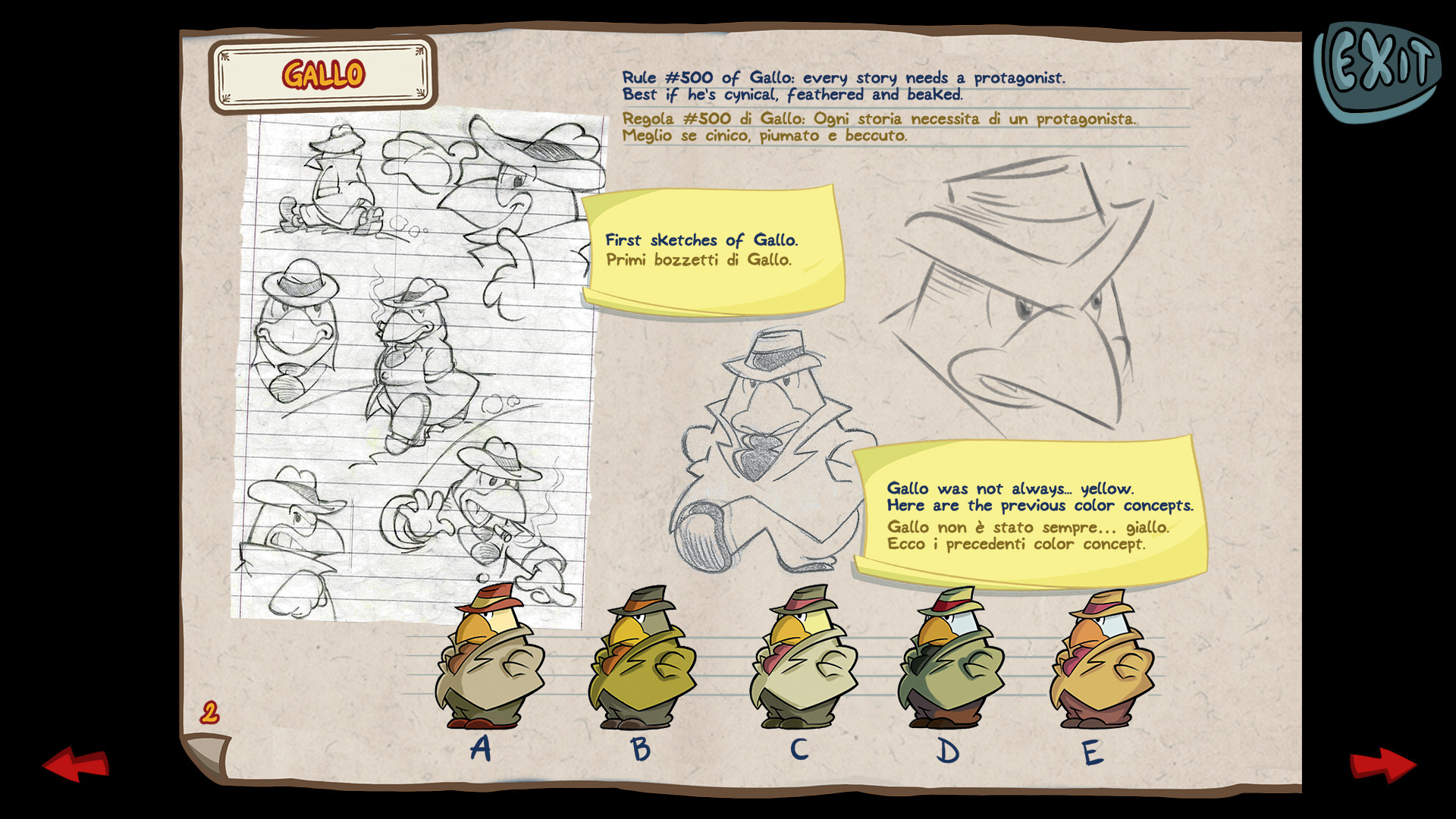 Detective Gallo - Artbook