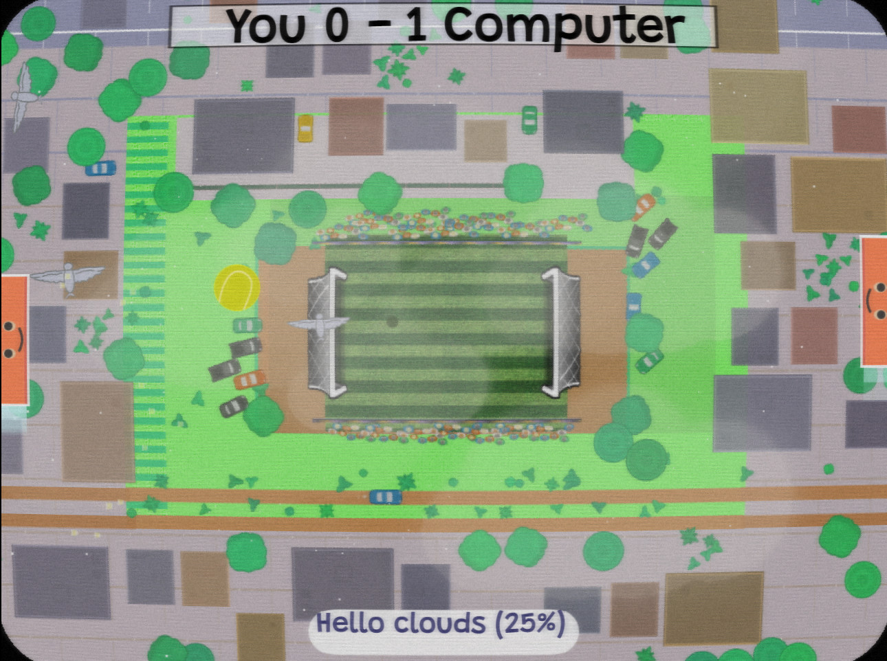 Online Retro Tennis