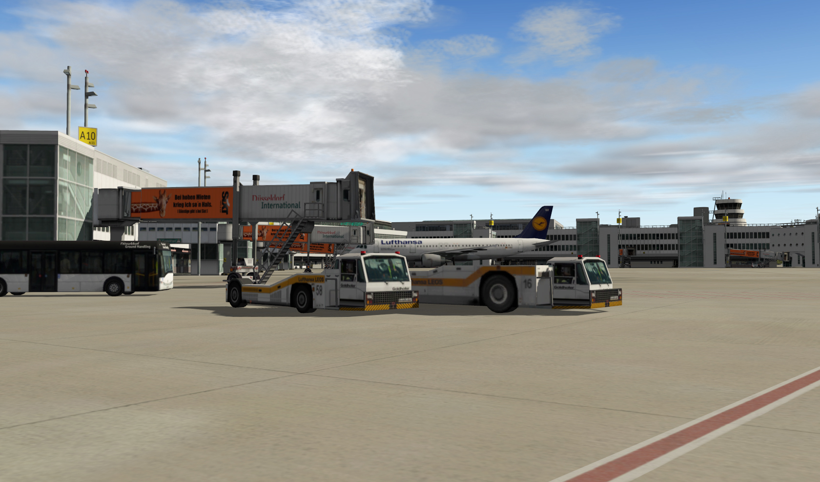X-Plane 10 AddOn - Aerosoft - Airport Dusseldorf