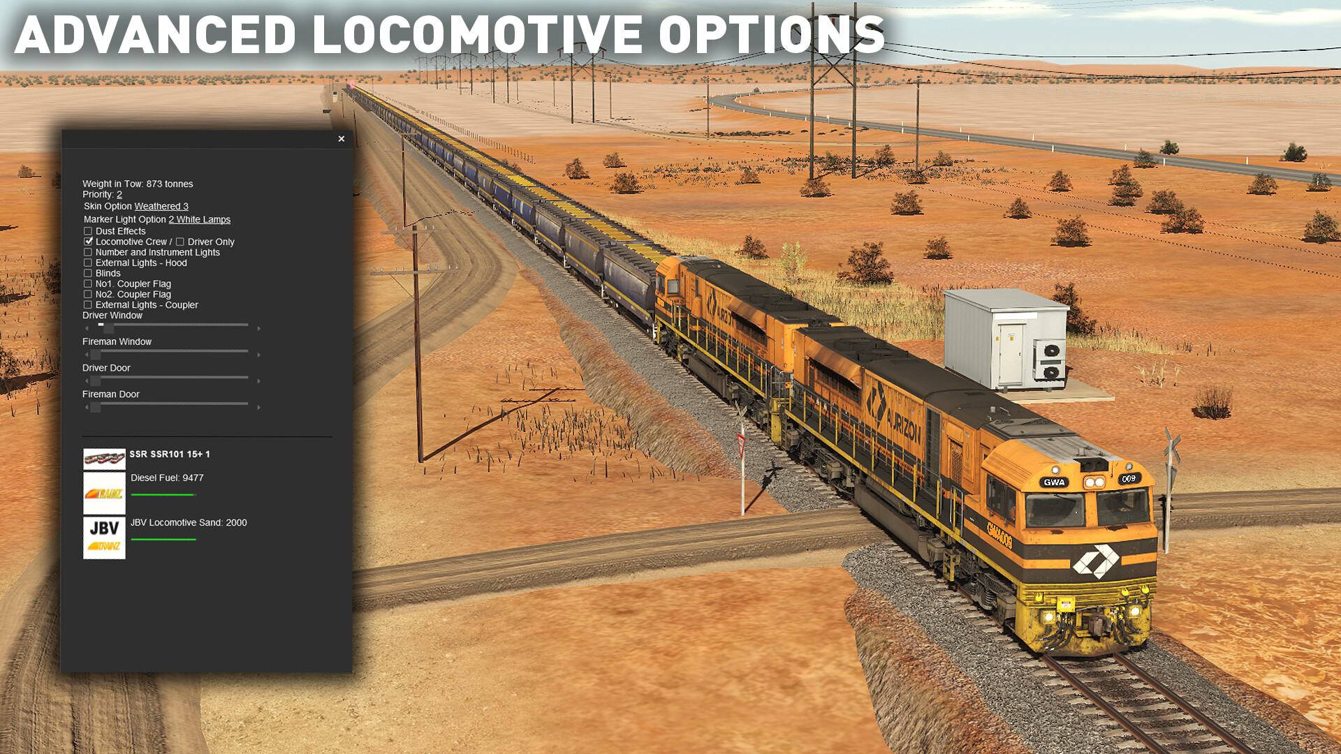 Trainz Plus DLC - GT46C-ACe G1 - GWA / ORA / Aurizon