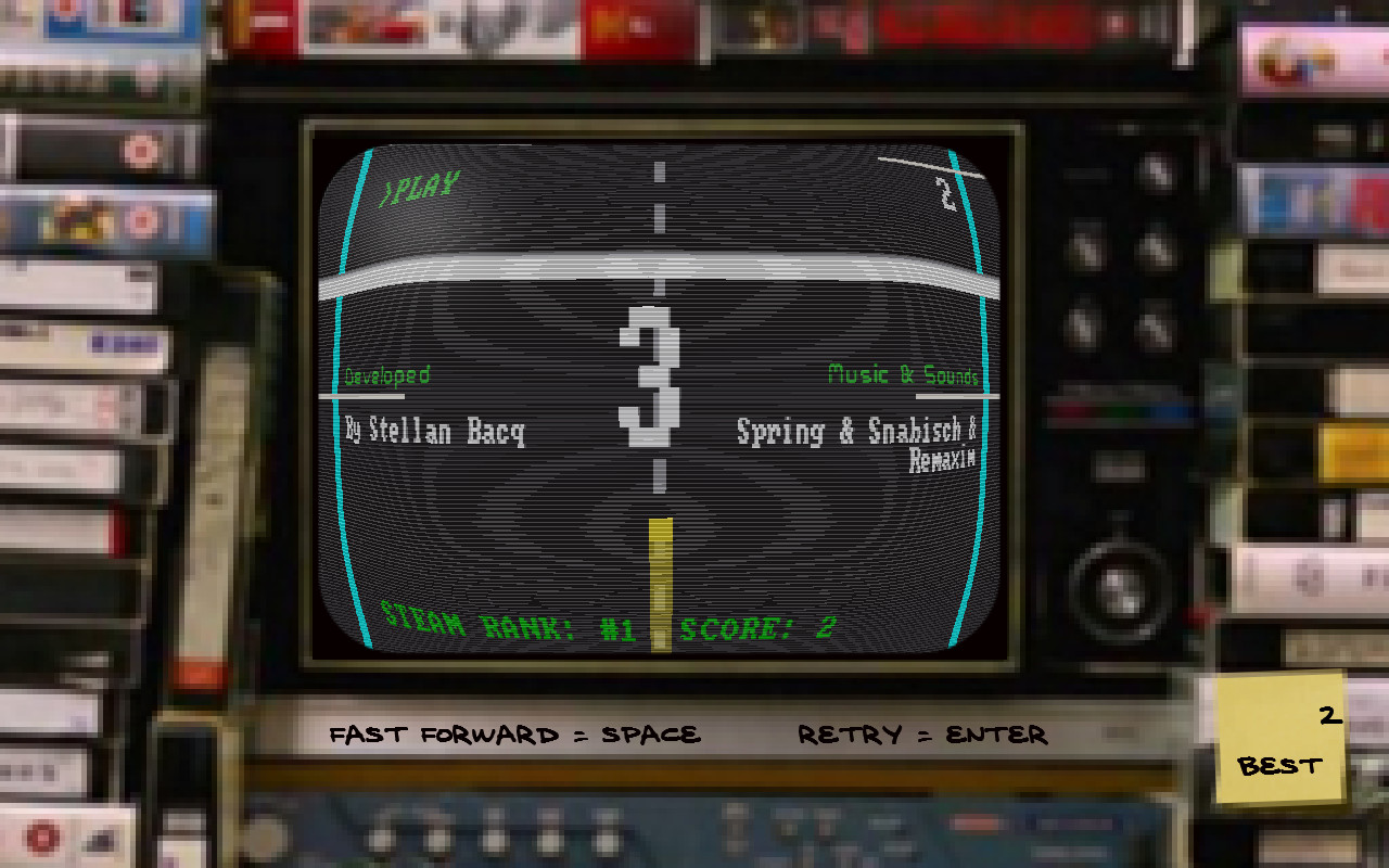 COLOR RETRO RACER : ENDURO MODE *2 Millions of Miles*