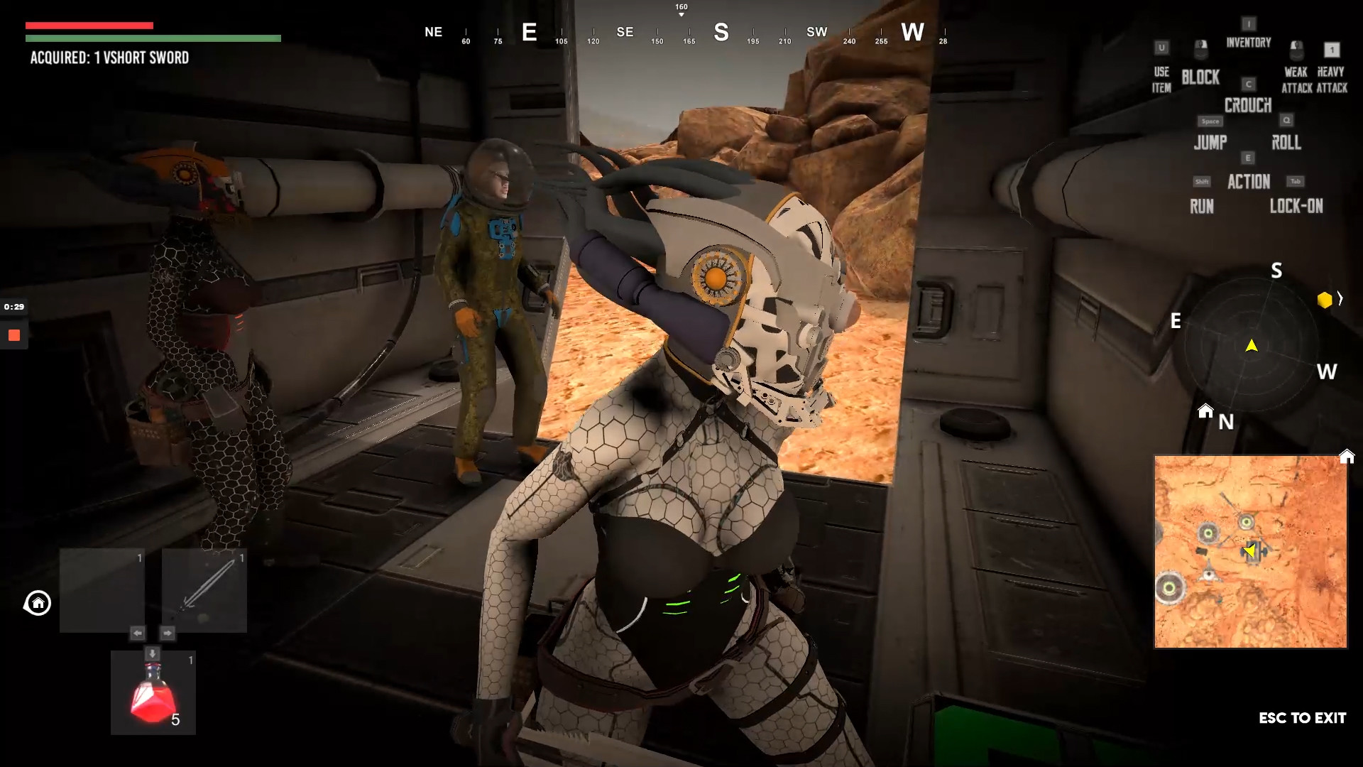 Outcast on Mars