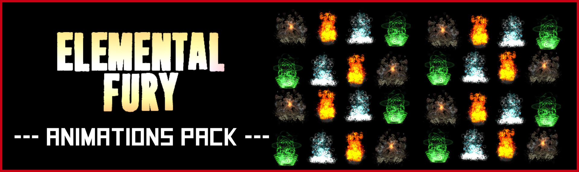 RPG Maker VX Ace - Elemental Fury Animations Pack