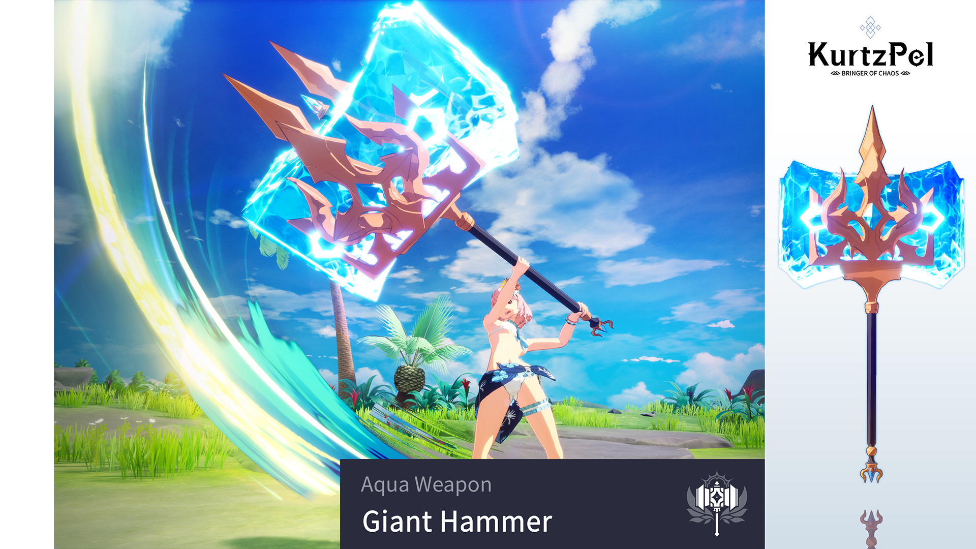 KurtzPel - Aqua Giant Hammer