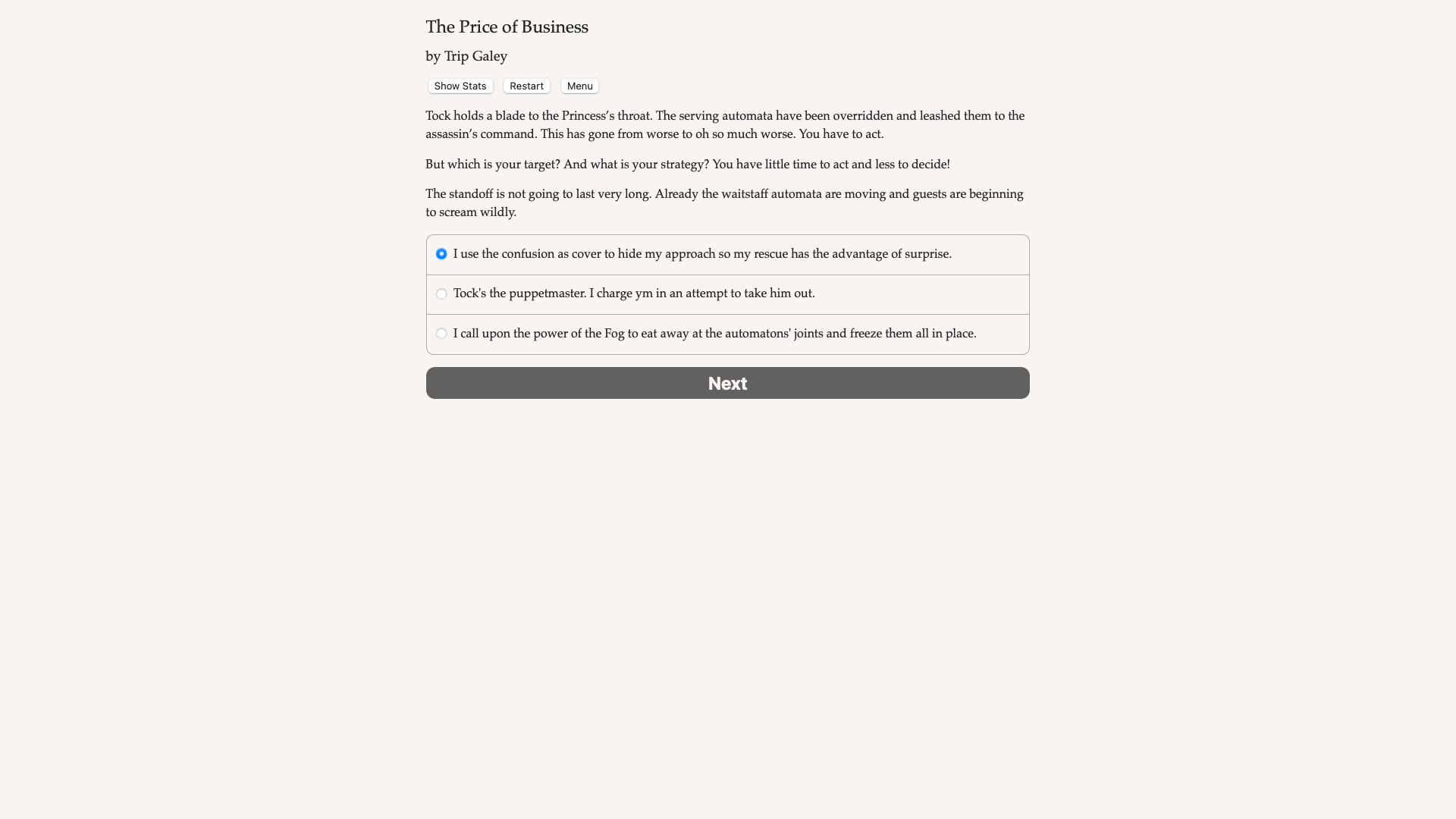 Faerie's Bargain: The Price of Business Demo