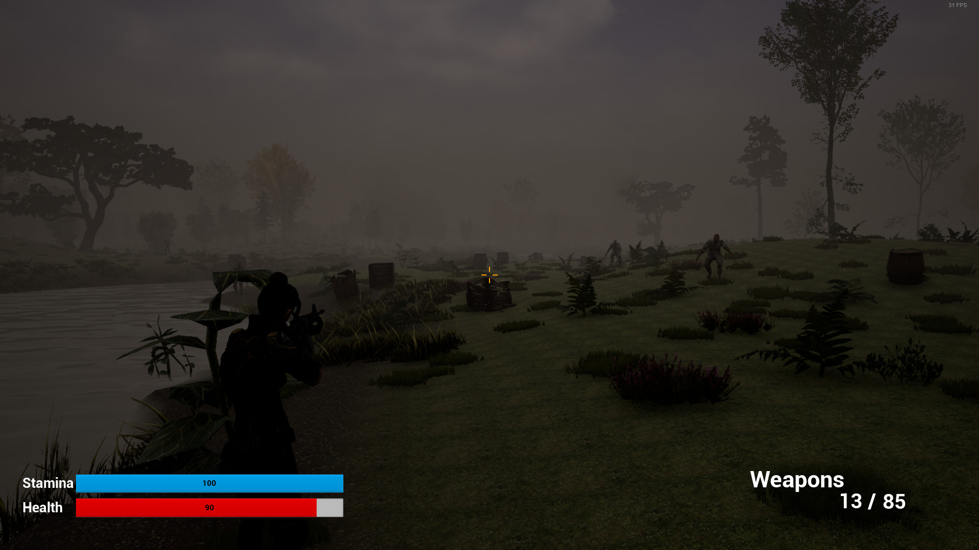 Zombies In The Forest