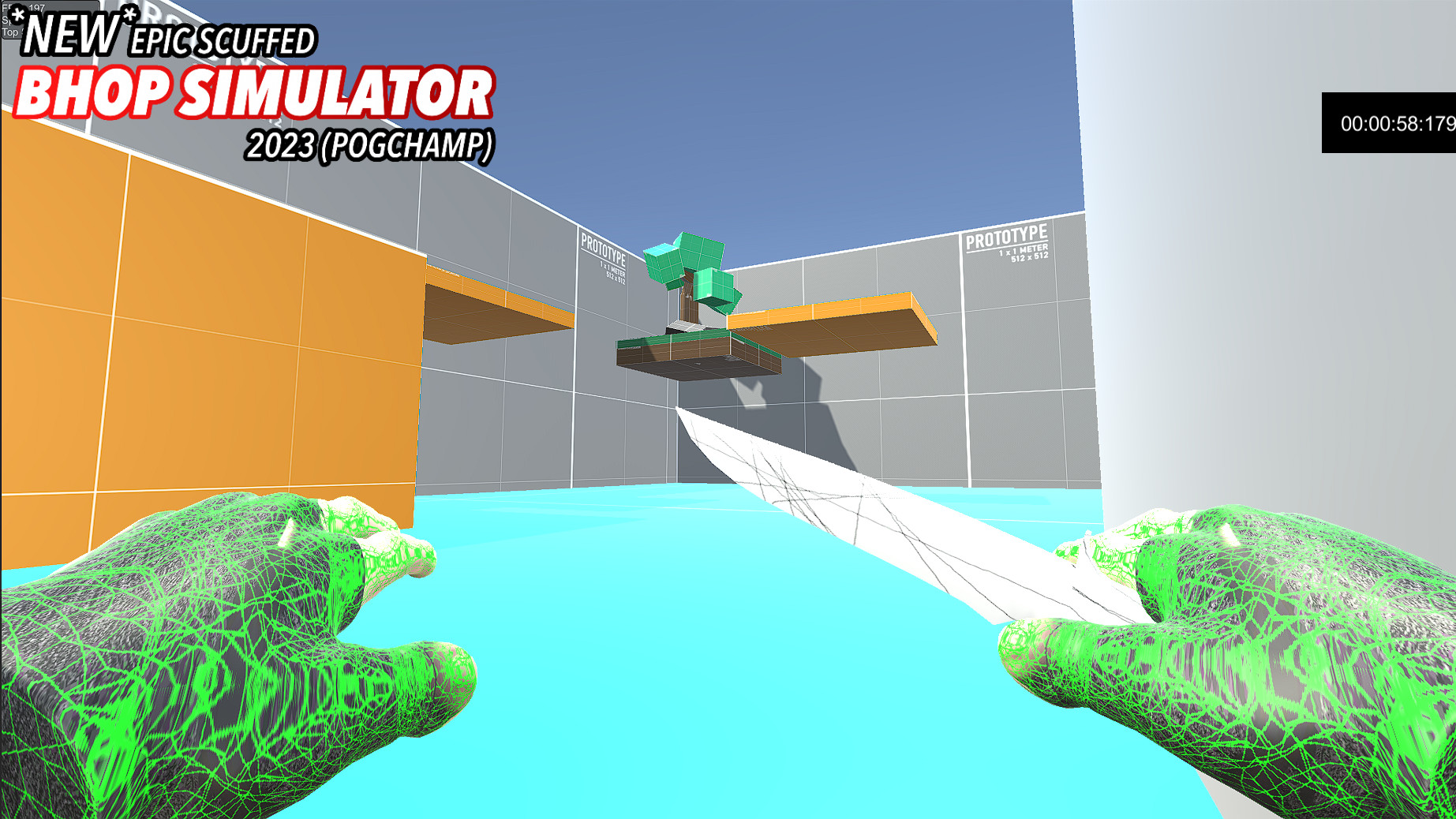 *NEW* SCUFFED EPIC BHOP SIMULATOR 2023 (POG CHAMP)