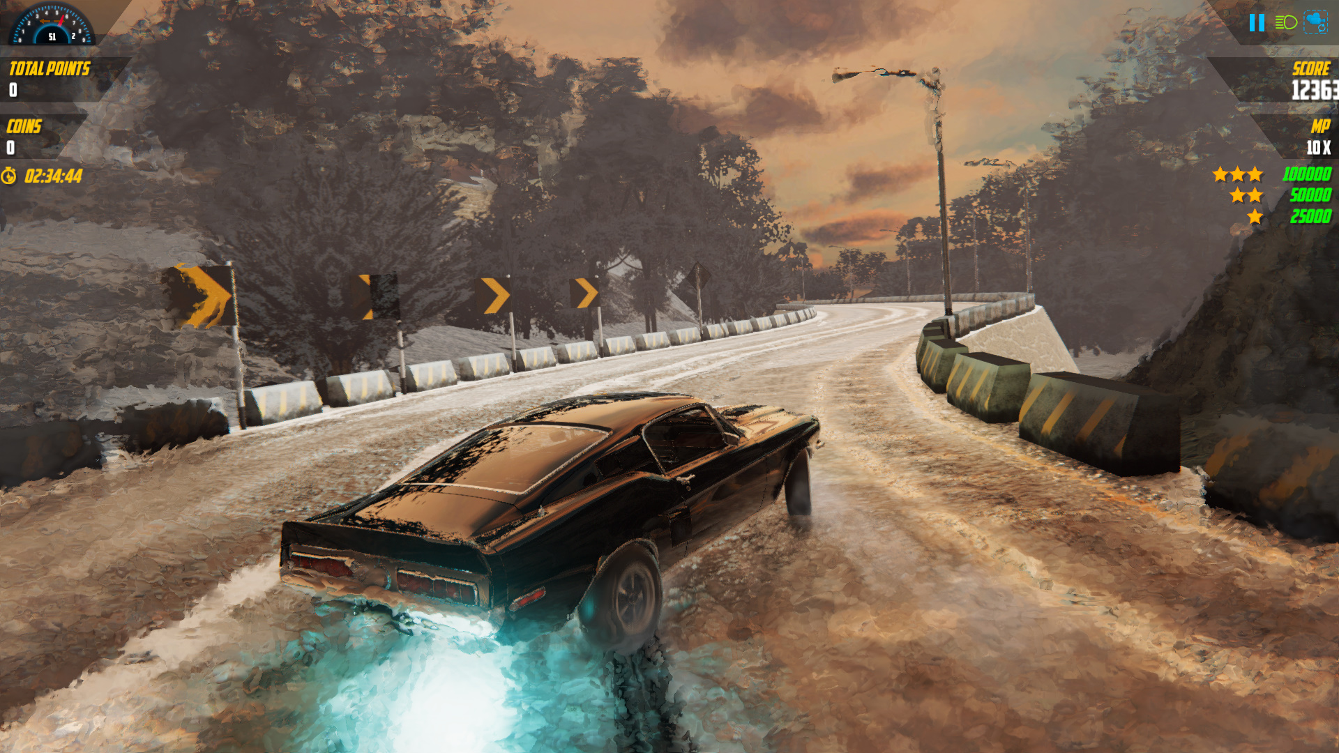 Burnout Drift