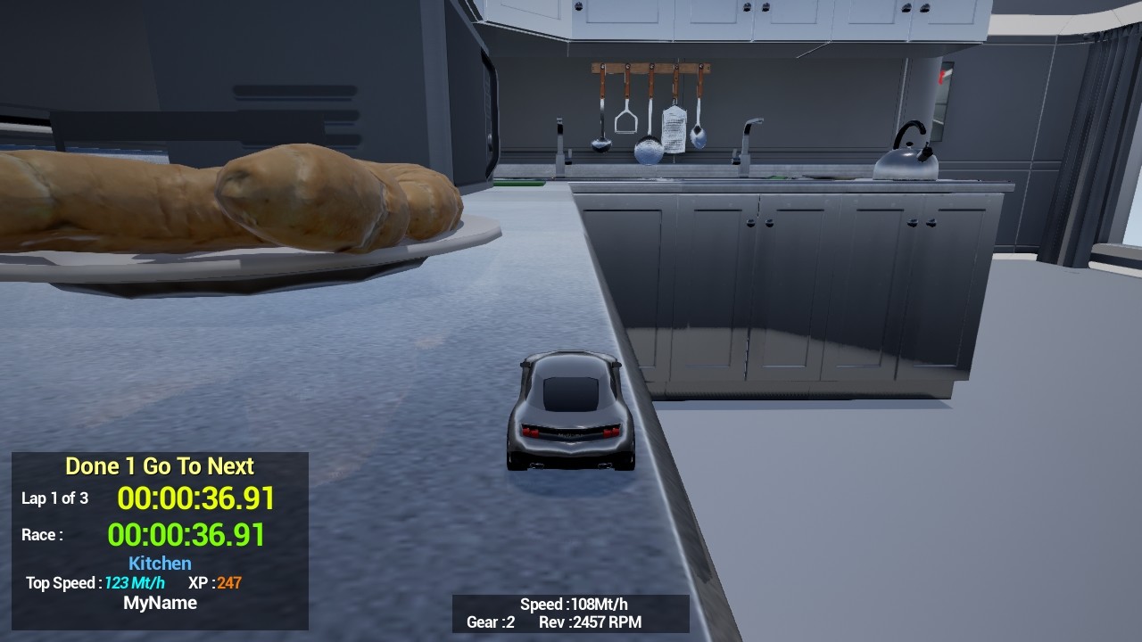 Home Solo Car Racer