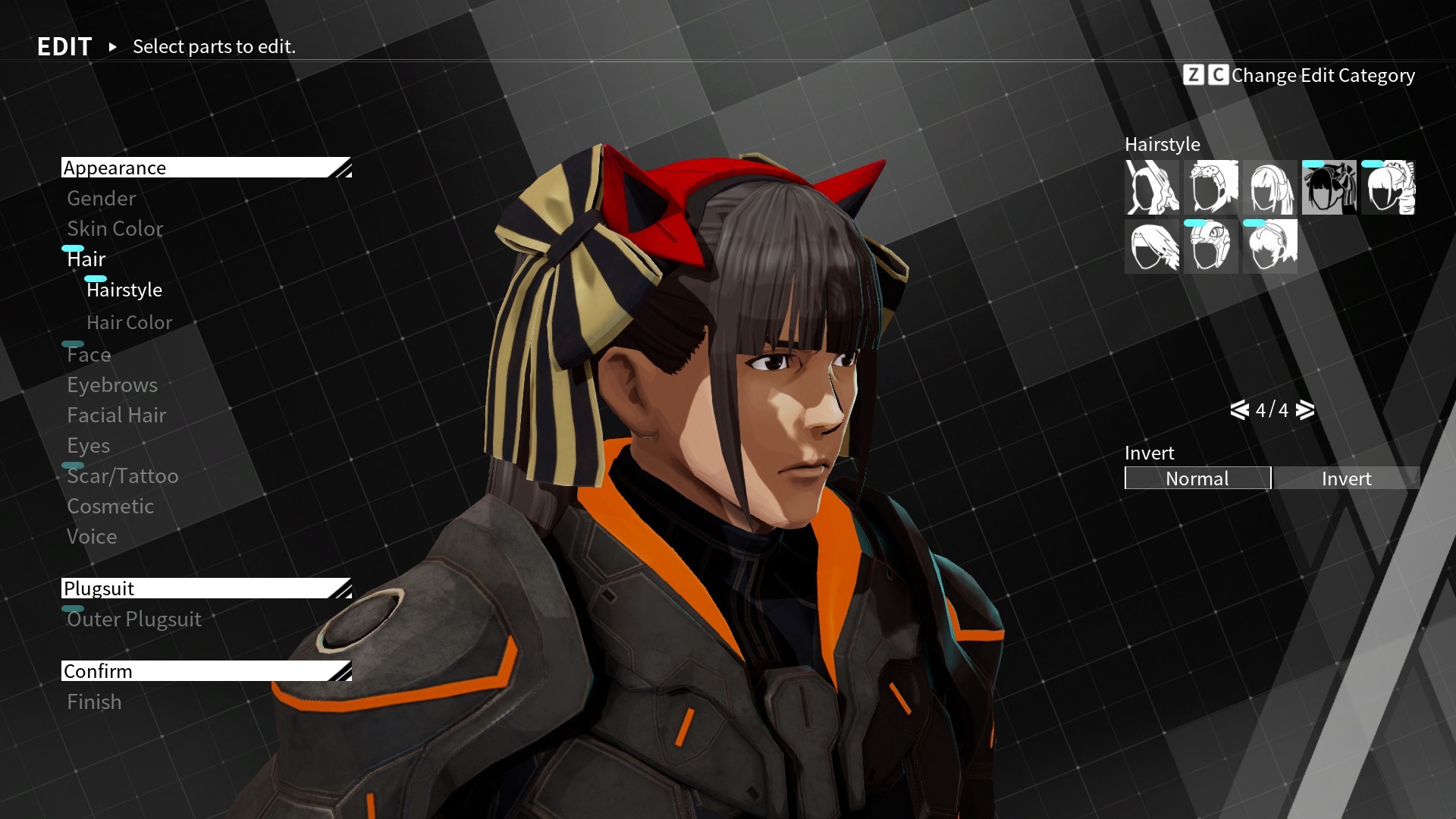 DAEMON X MACHINA - Outer Hairstyles Bundle 2