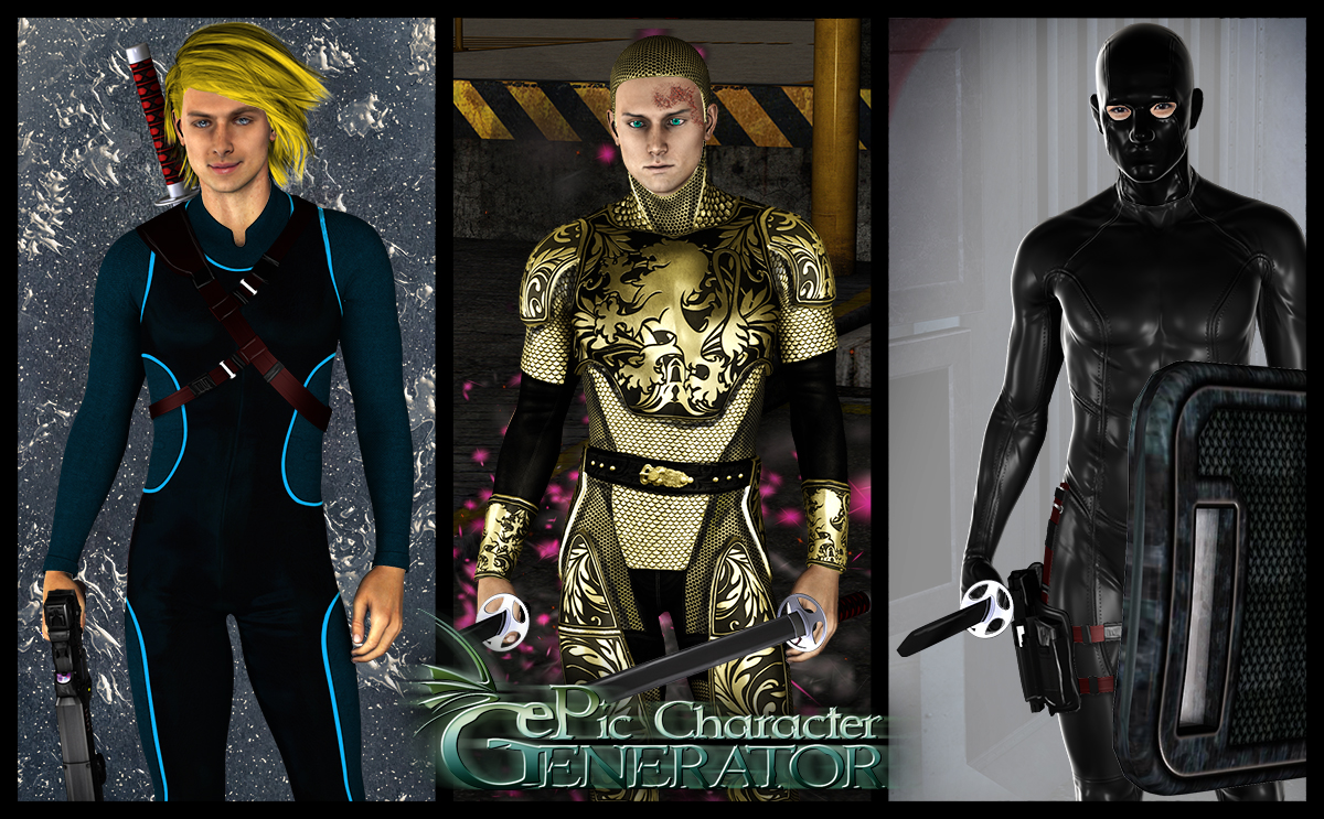 ePic Character Generator - Season #2: Male Superhero