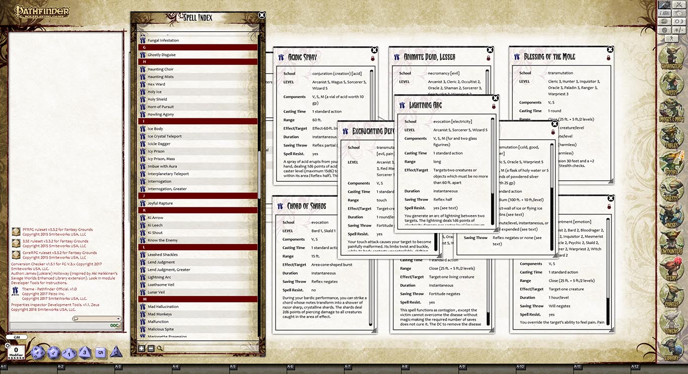 Fantasy Grounds - Pathfinder RPG - Ultimate Magic (PFRPG)
