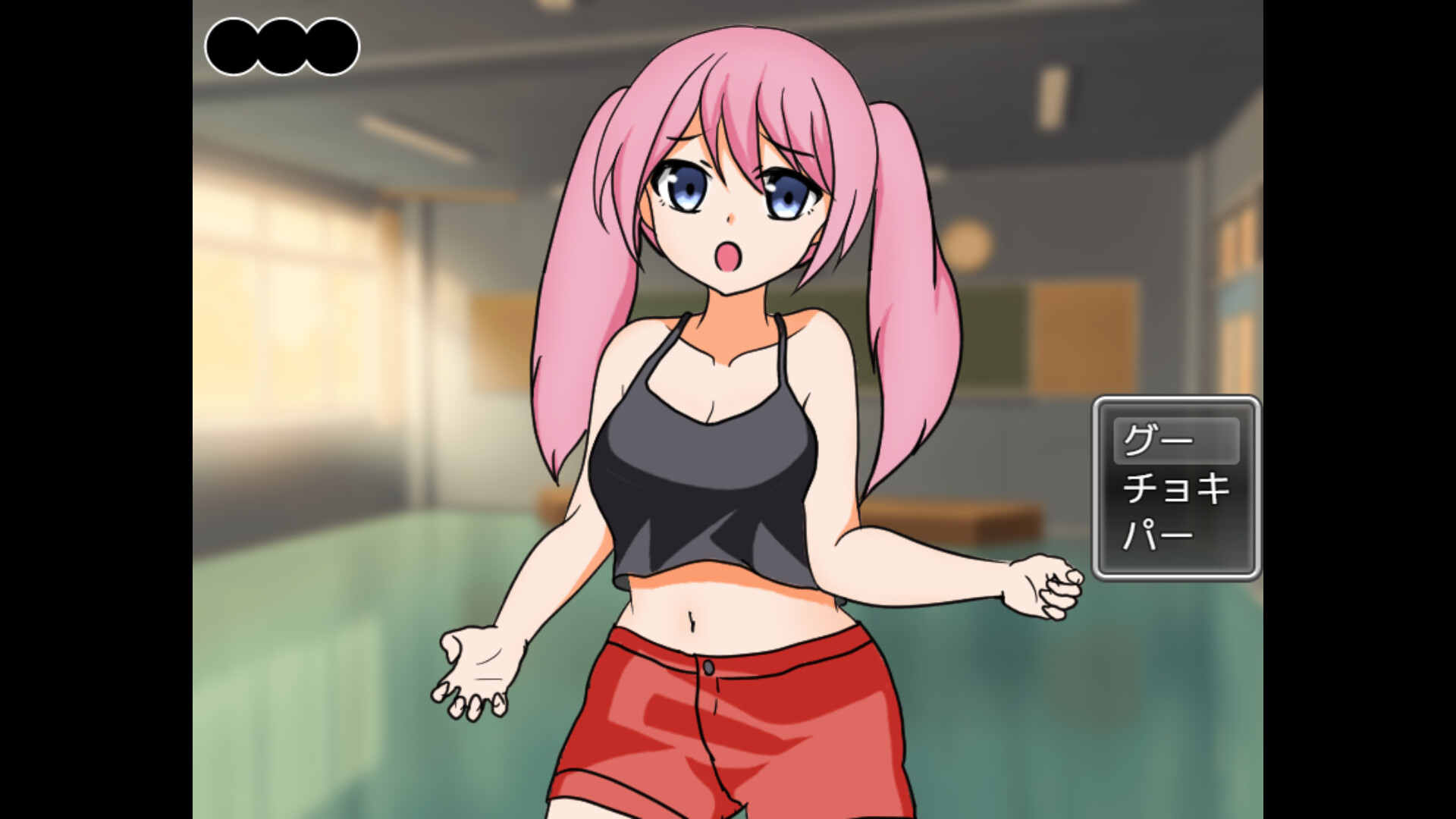 Intense! Miyu-chan and Teacher's Rock-Paper-Scissors battle!