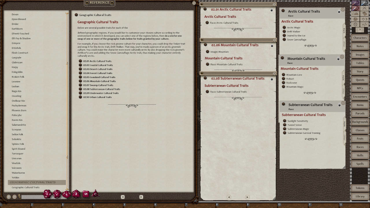 Fantasy Grounds - More Ancestries & Cultures