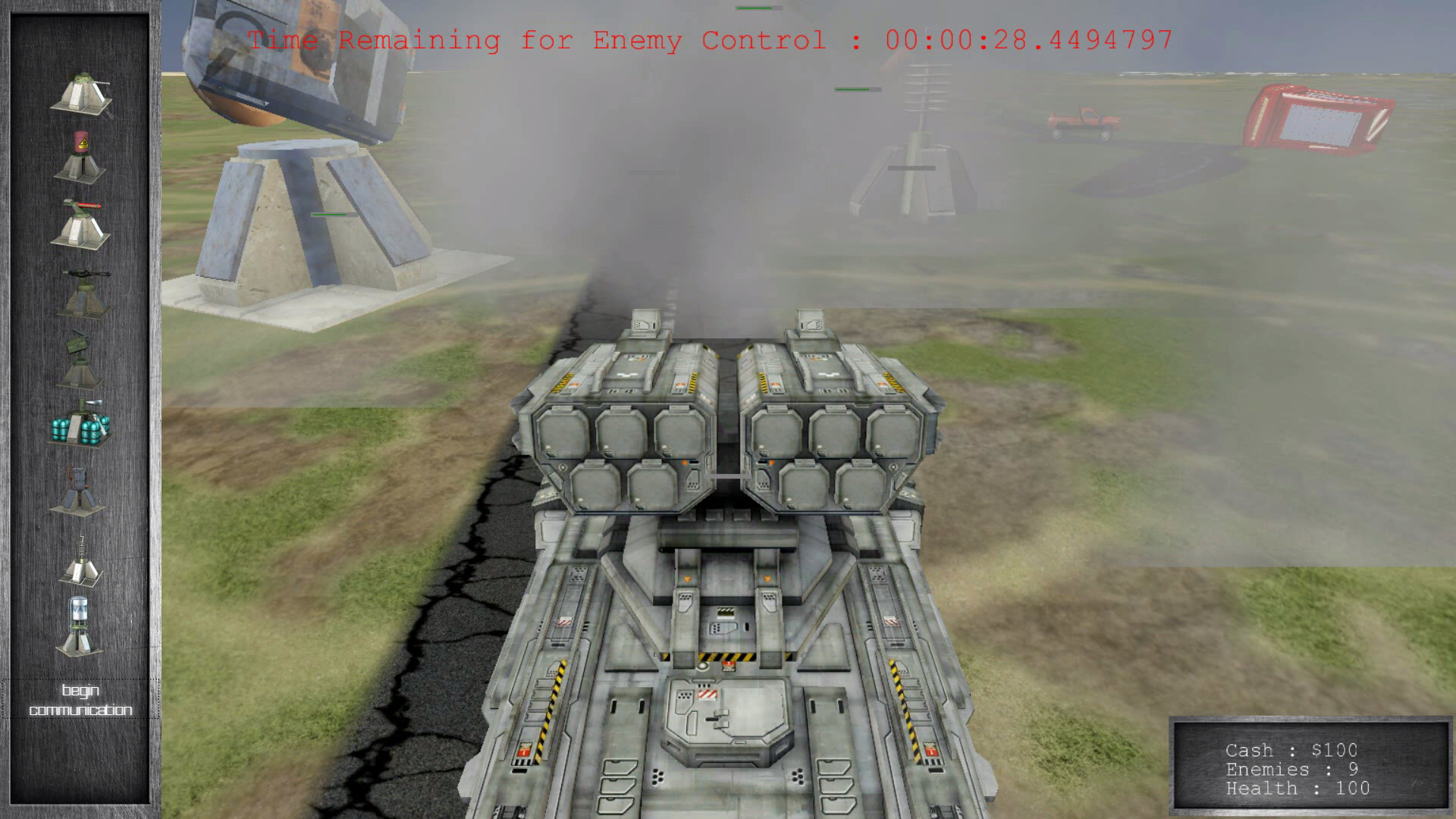 World Defense : A Fragmented Reality Game