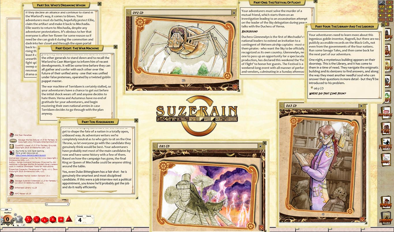Fantasy Grounds - Clockwork Dreams (Savage Worlds)
