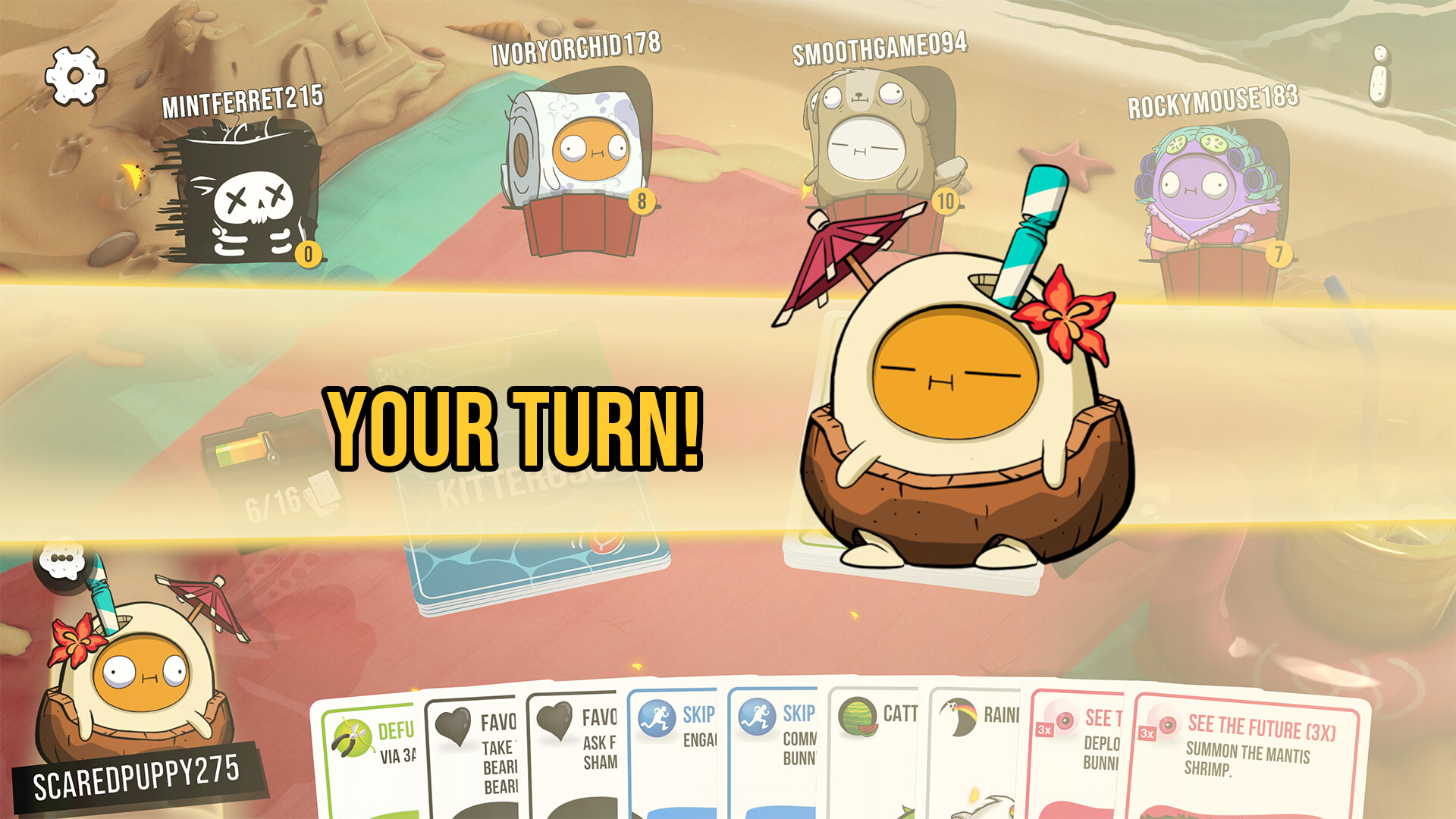 Exploding Kittens® 2 - Beach Day