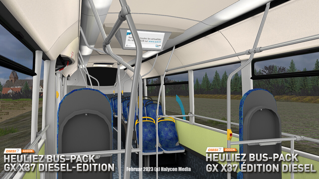 OMSI 2 Add-on Heuliez Bus Pack GX x37 Diesel Edition