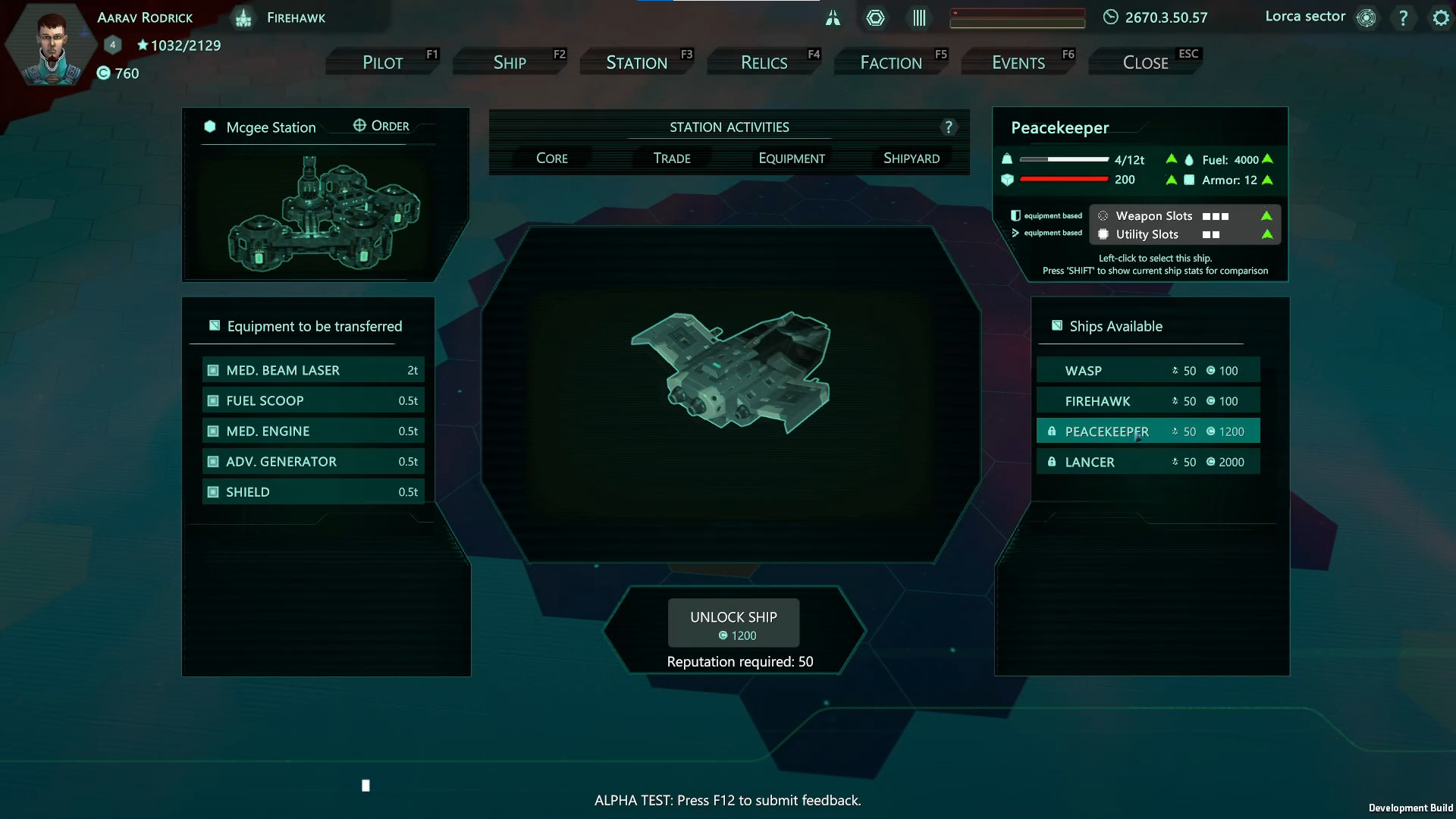 Relic Space Demo
