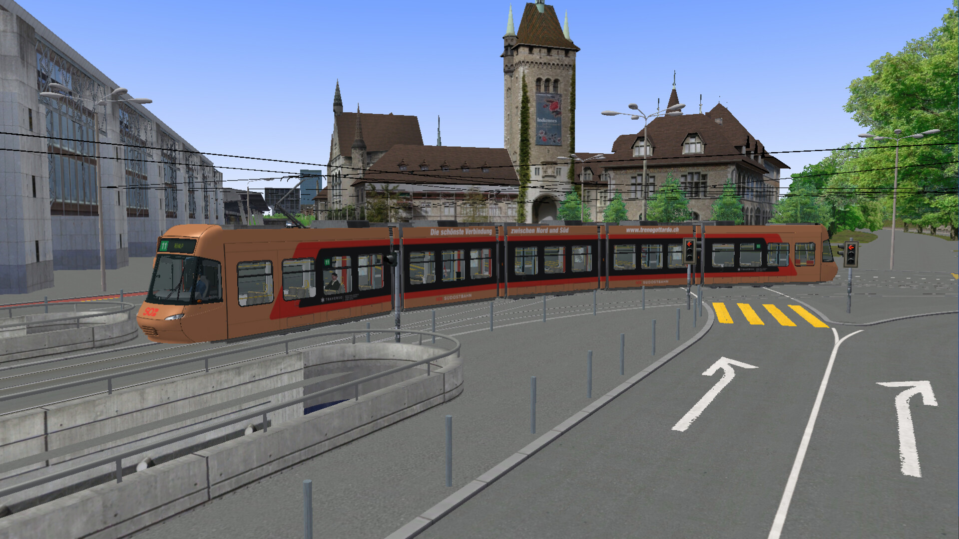 OMSI 2 Add-on Zürich Tram Linie 11