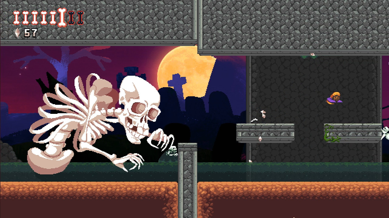 Skeleton Boomerang