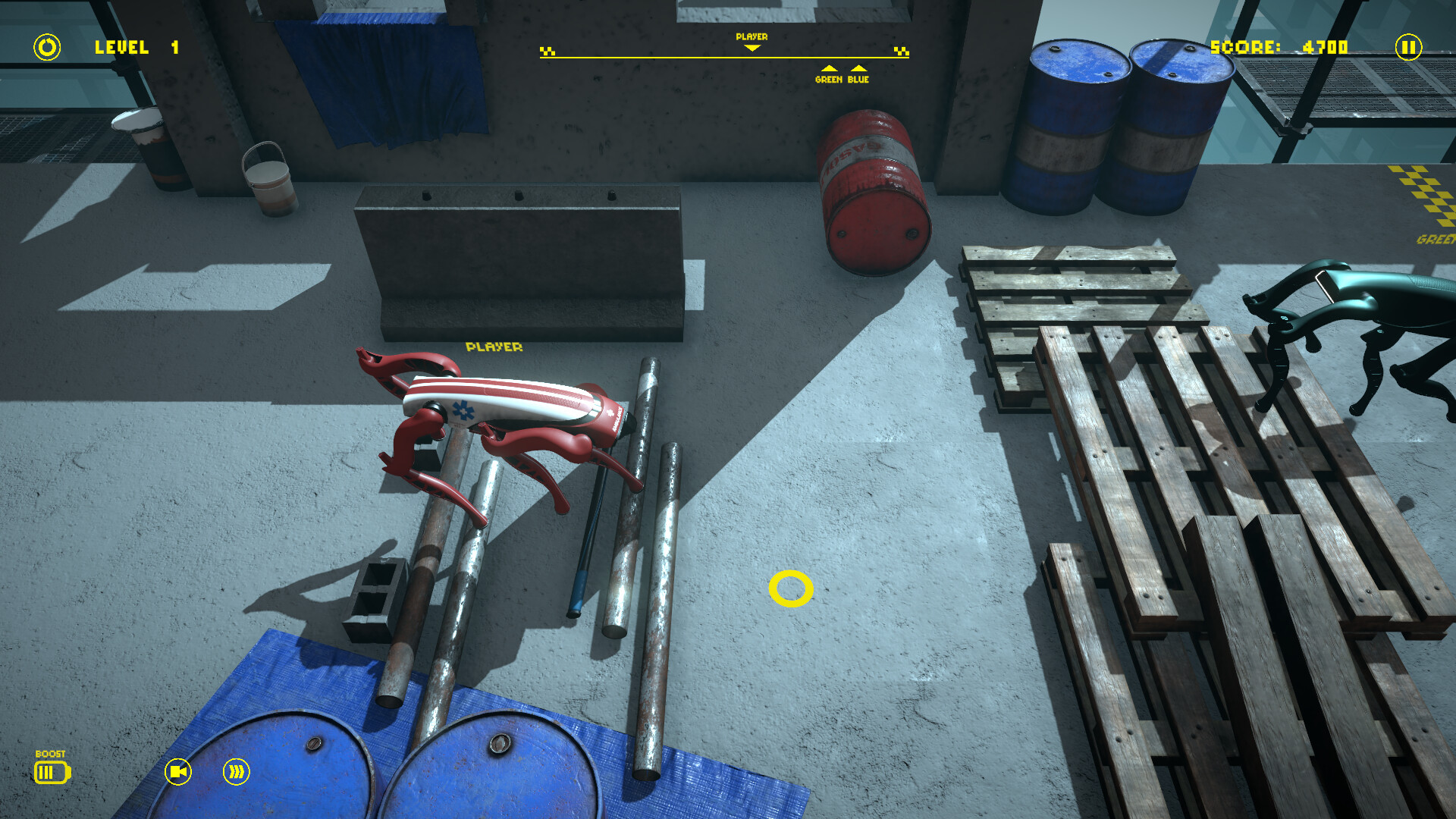 Quadruped Match Demo