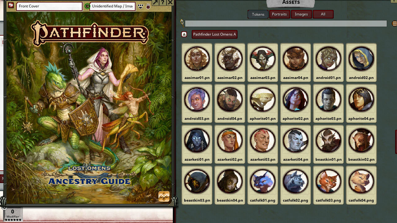 Fantasy Grounds - Pathfinder 2 RPG - Lost Omens: Ancestry Guide