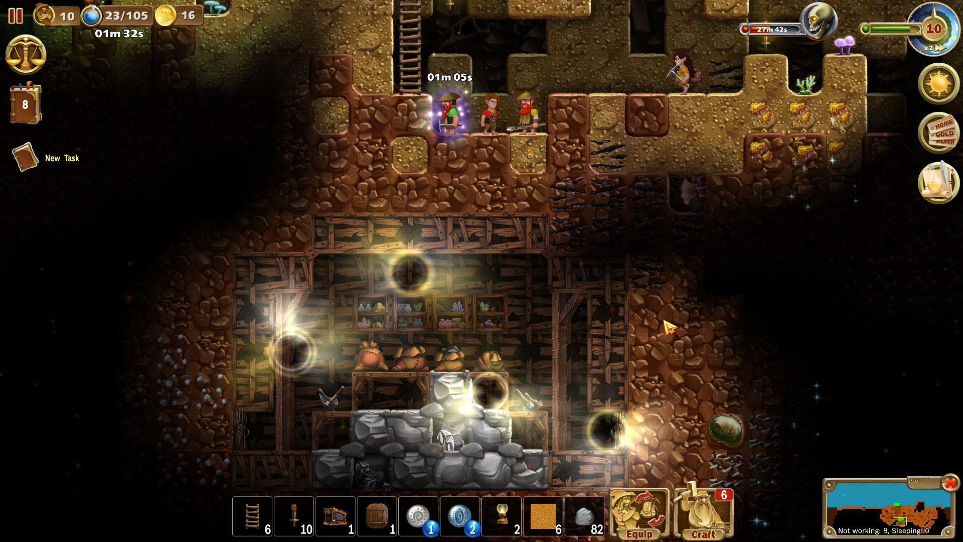 Craft The World - Abandoned Mines