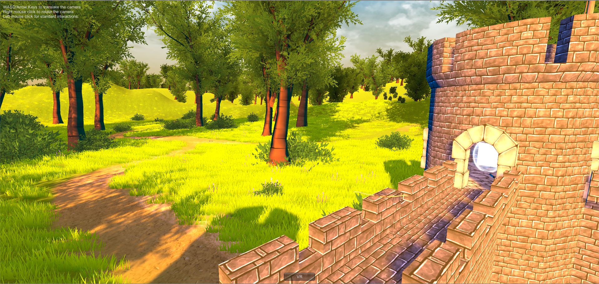 World of Virtual Reality VR Demo