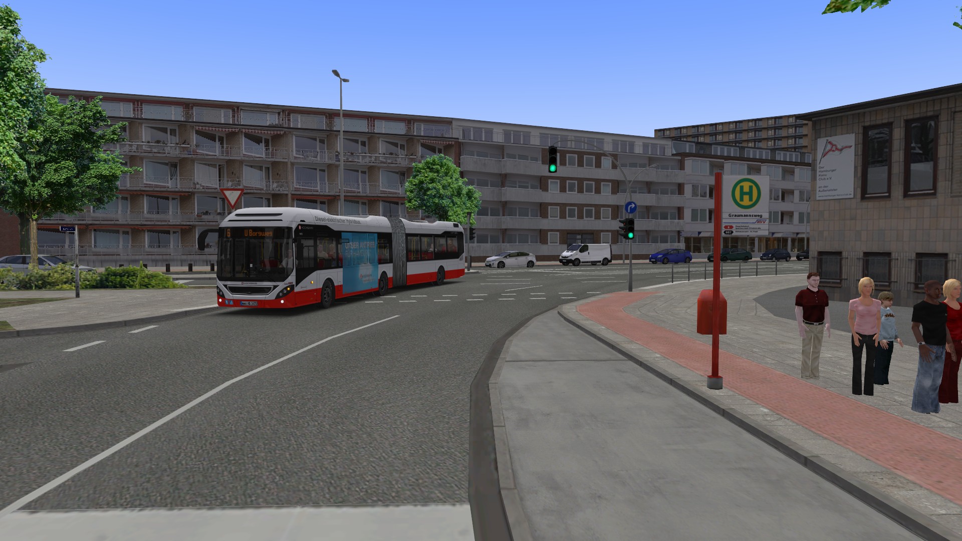 OMSI 2 Add-On HafenCity - Hamburg modern