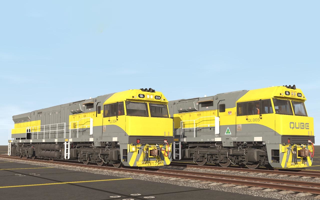 Trainz 2019 DLC - QUBE GE C44aci Pack
