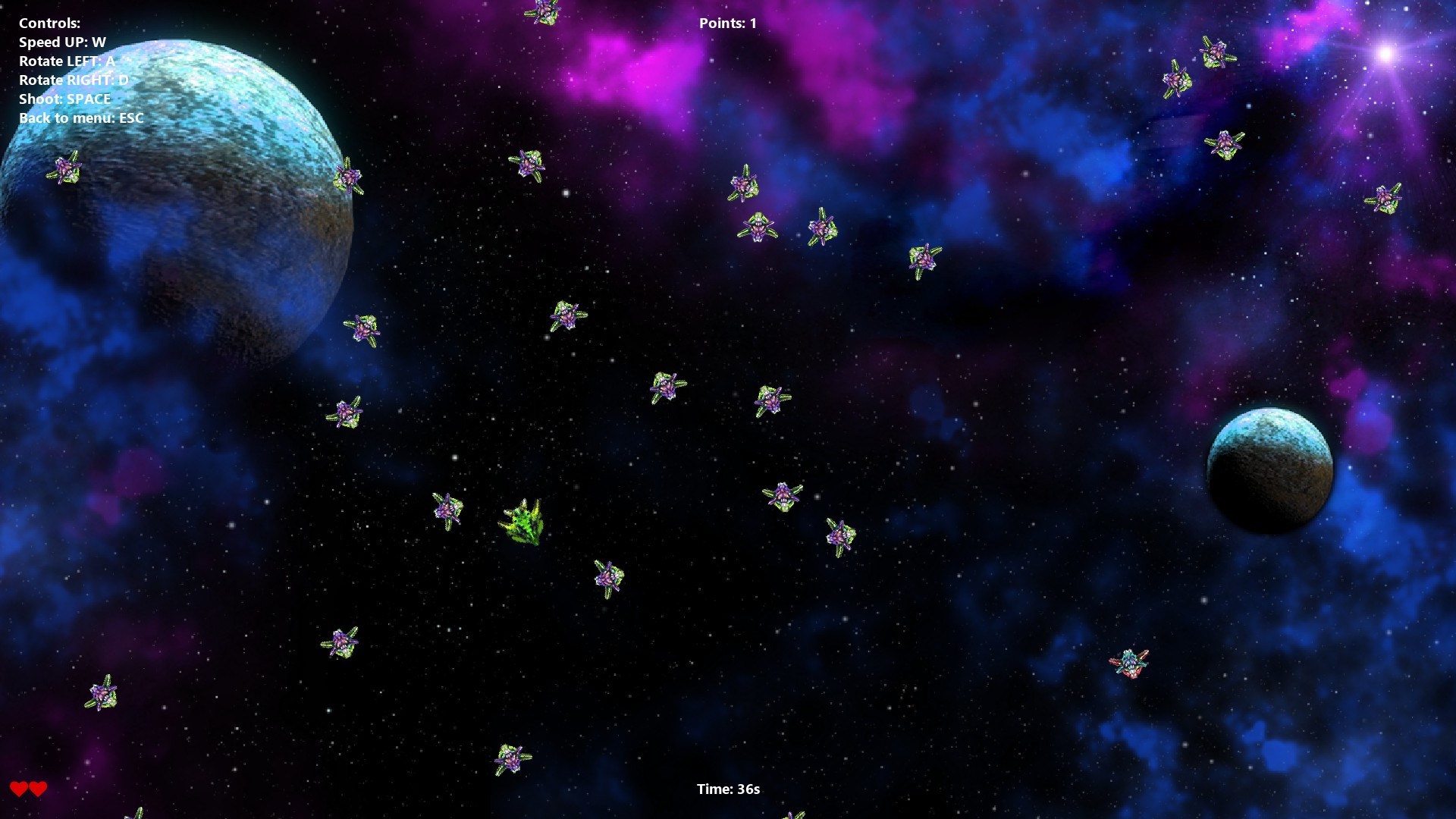 Space zone defender