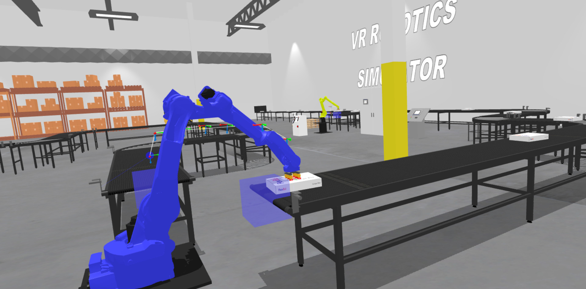VR Robotics Simulator