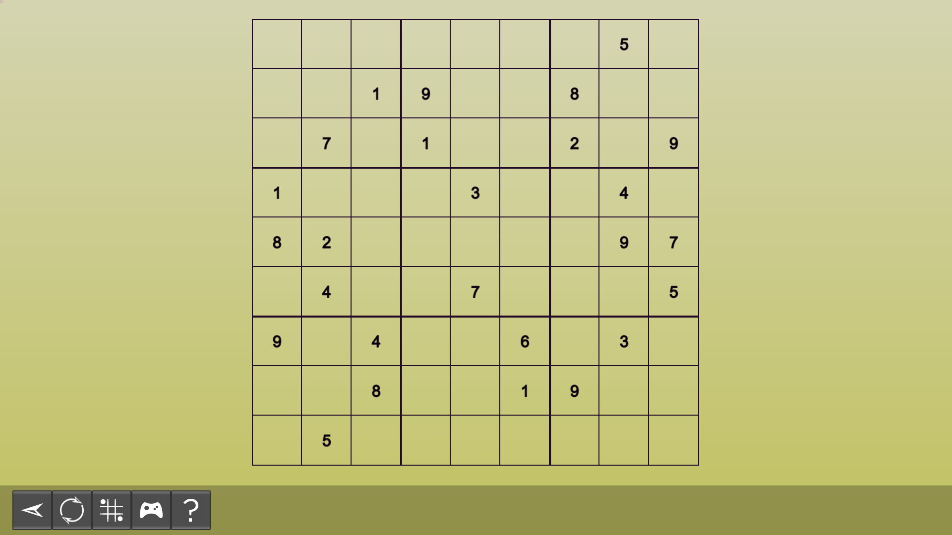 My Sudoku - Classic 9x9 Medium 2