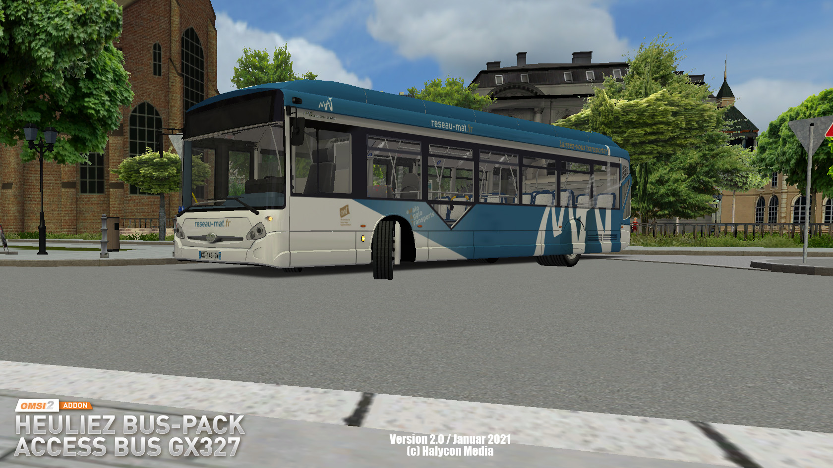 OMSI 2 Add-on Heuliez Bus-Pack Access Bus GX327