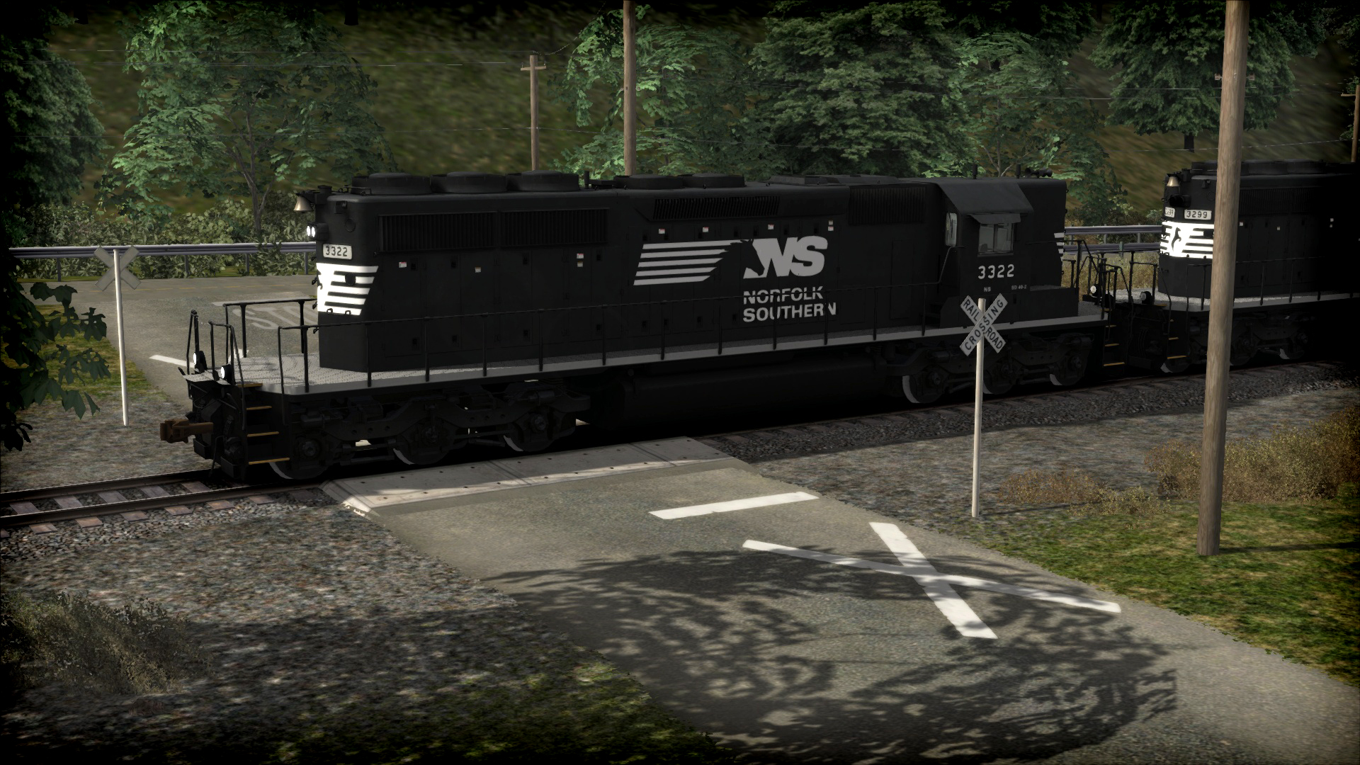 Train Simulator: Norfolk Southern SD40-2 High Nose Long Hood Forward Loco Add-On
