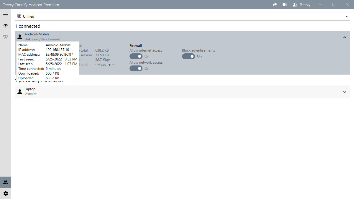 Omnify Hotspot - The Best Wi-Fi Hotspot and Repeater Software
