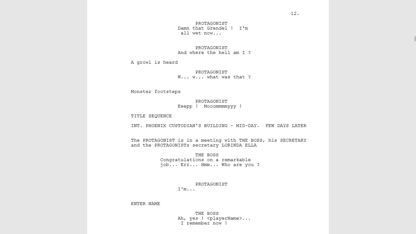 WTC Redux Script