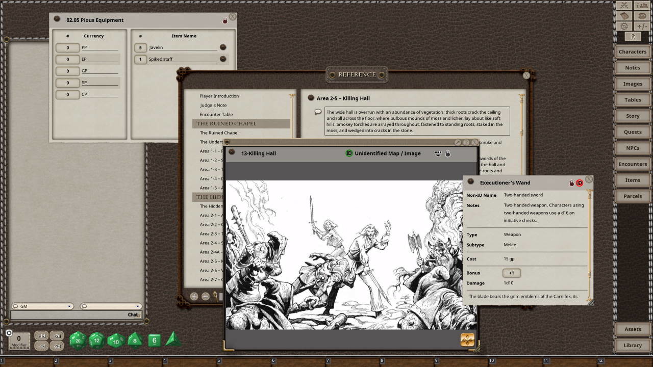 Fantasy Grounds - Dungeon Crawl Classics #70: Jewels of the Carnifex