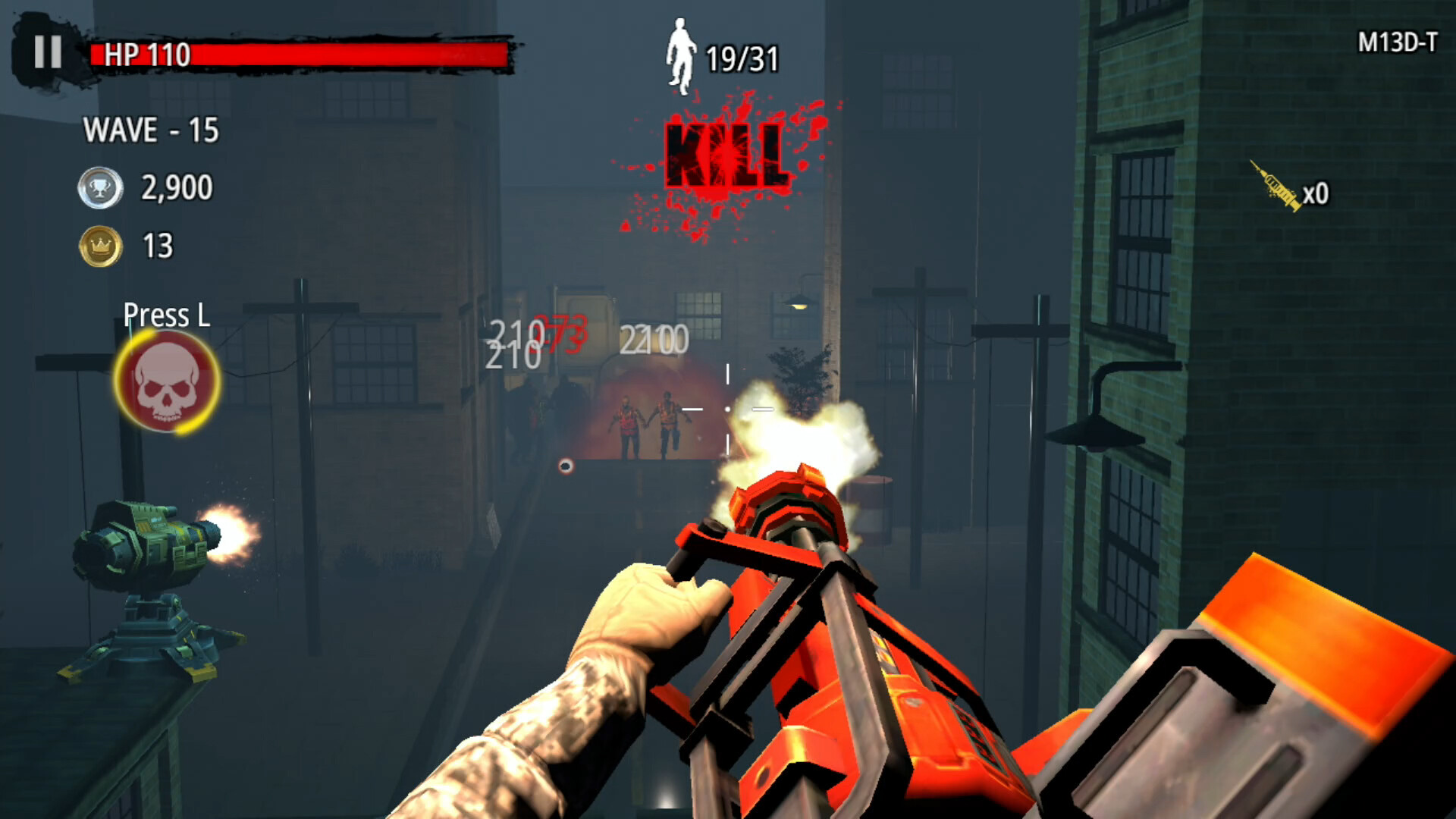 Zombie Hunter: D-Day - SS-ranked Armament 