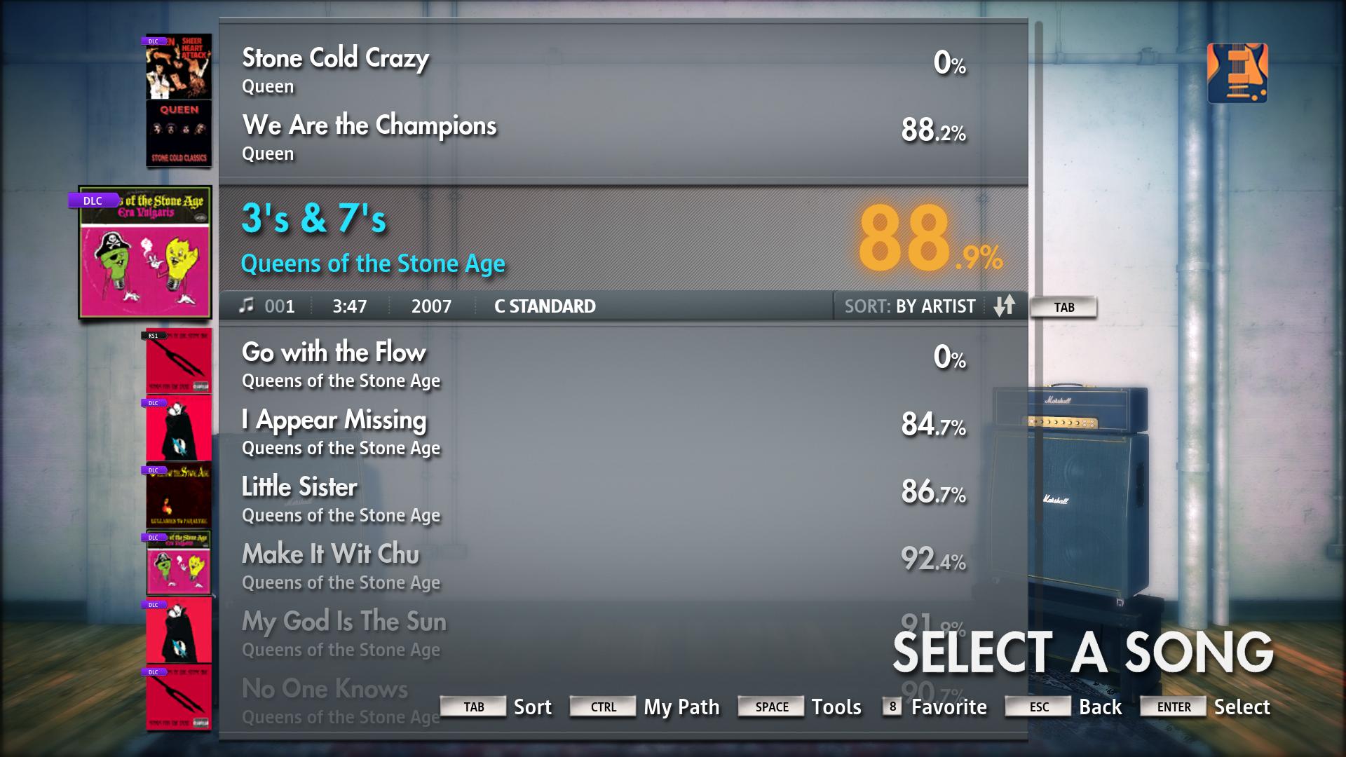 Rocksmith® 2014 – Queens Of The Stone Age - “3s & 7s”