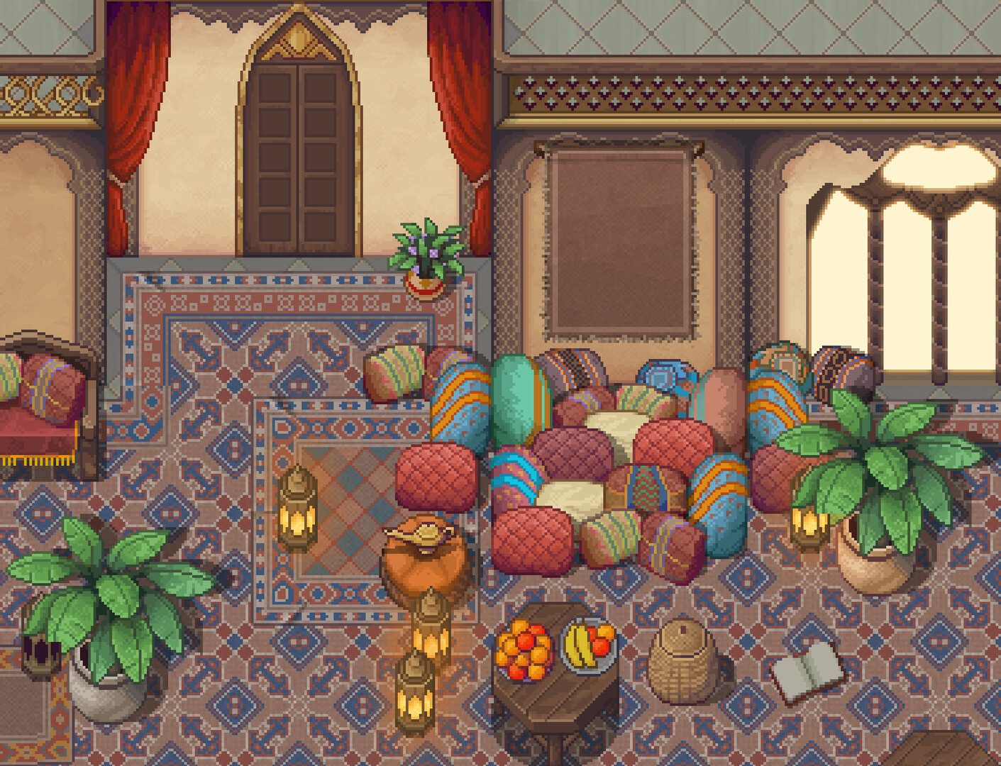 RPG Maker MV - Winlu Fantasy Tileset - Desert Interior